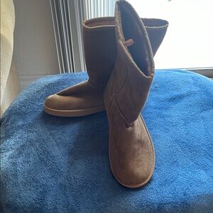 Cozy Brown Winter Boots